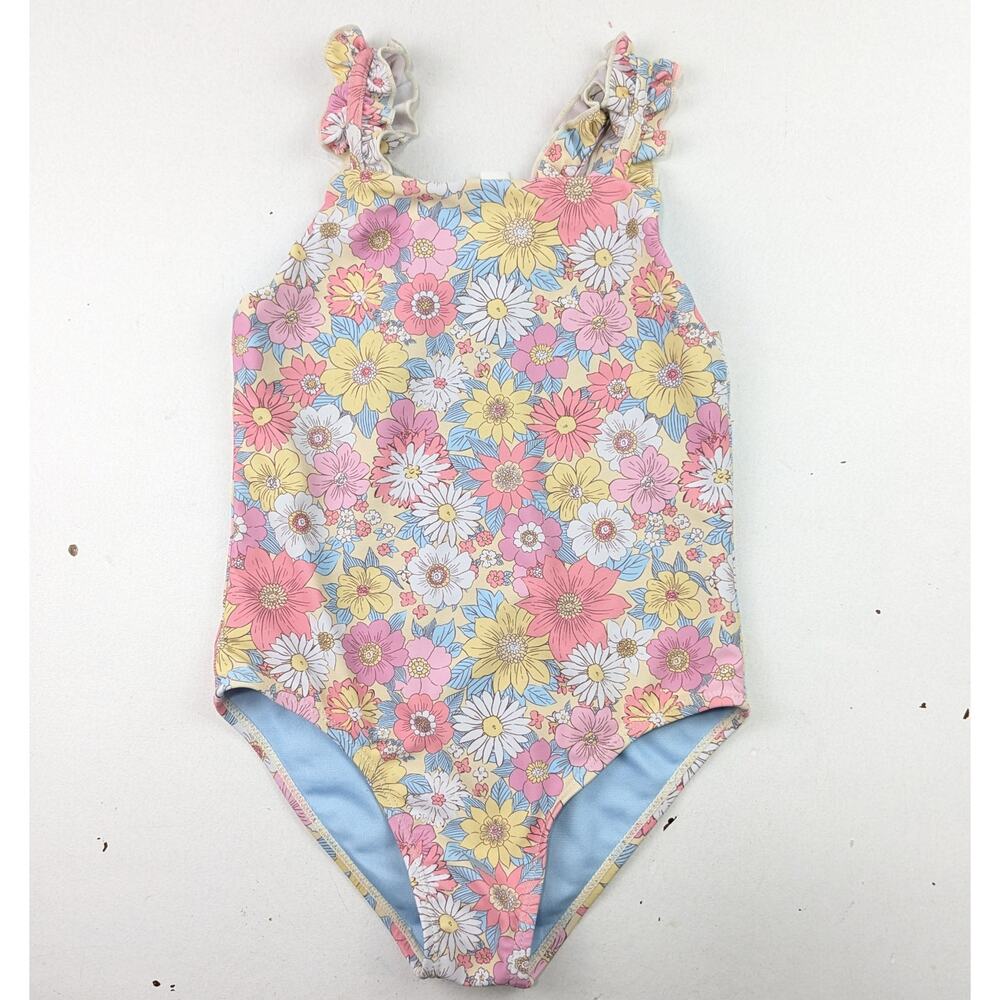 Feather 4 Arrow Floral Swimsuit - 5 Youth
